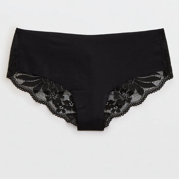 aerie Other - Sz S aerie no show cheeky underwear black NWT